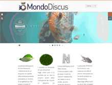 Tablet Screenshot of mondodiscus.com